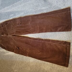 Hollister Chocolate Corduroy Pants